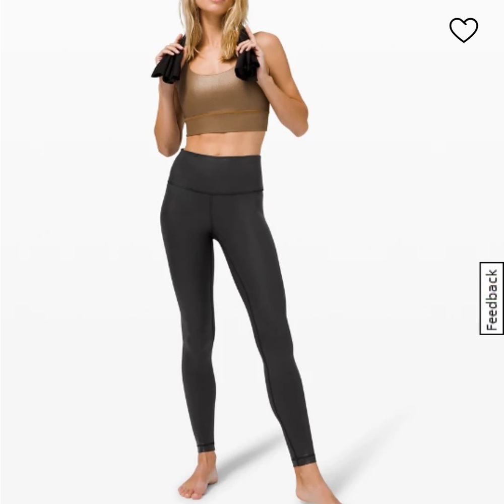 Lululemon Wunder Under HR Shine leggings, NWT